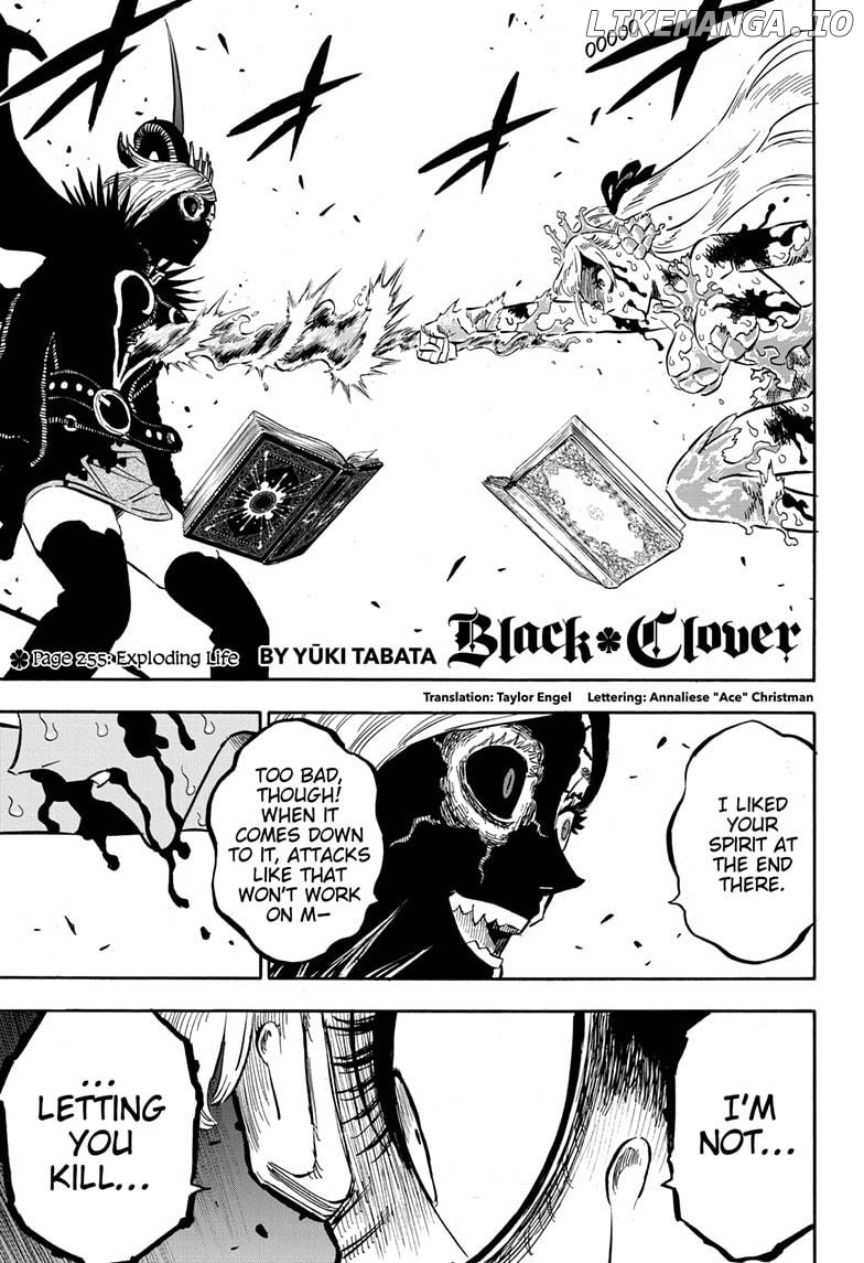Black Clover chapter 255 image 01